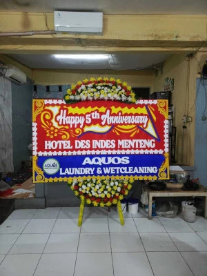Papan Bunga di Cangakan Karanganyar