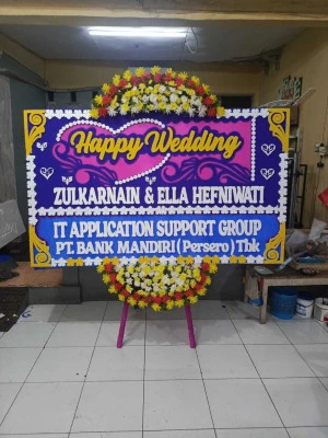 Papan Bunga di Cangakan Karanganyar